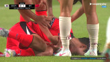 中 깡패축구에 지소연 쓰러졌다…대놓고 날아차기→VAR 있었으면 '퇴장감' 반칙