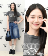박규영, 크롭트 티셔츠+버뮤다 팬츠 '캐주얼을 입어도 청순'