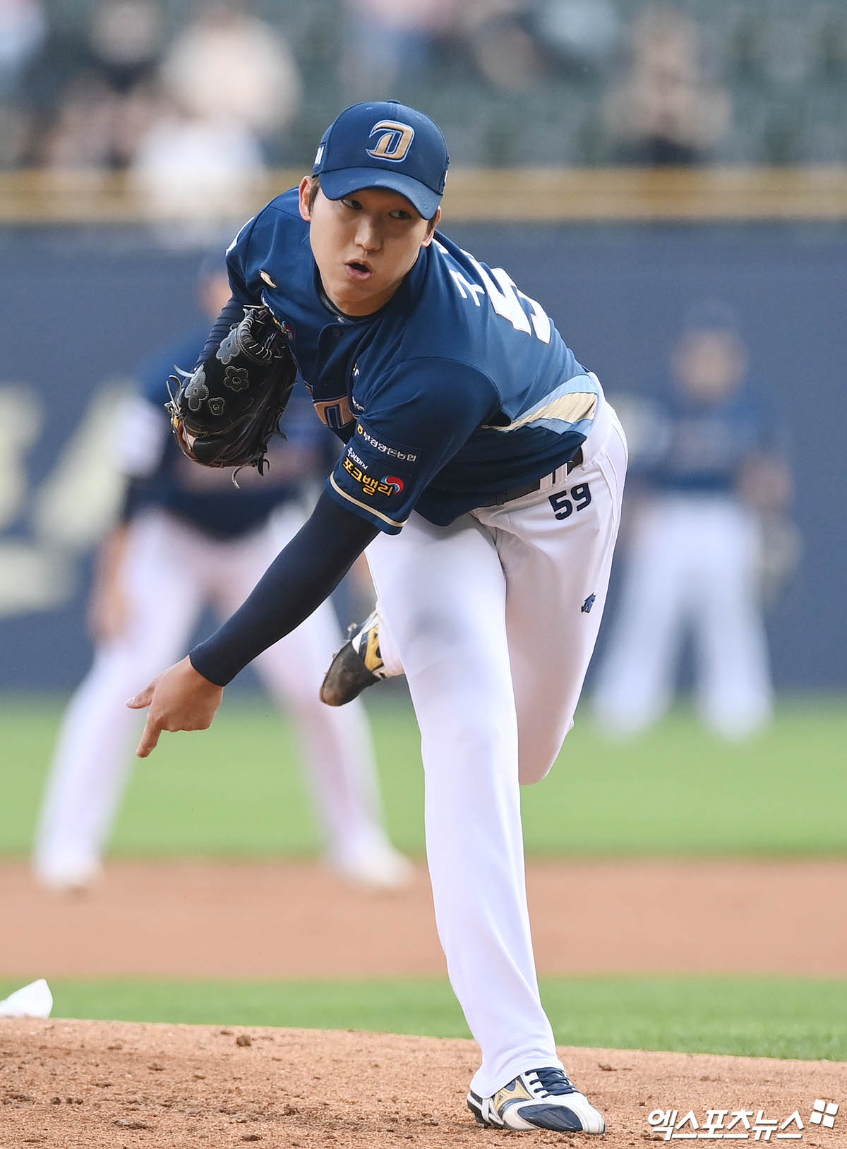 NC 다이노스 투수 구창모가 정규시즌 경기에 등판해 투구하고 있다. 엑스포츠뉴스 DB