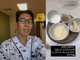 '장폐색 투병' 김영철, 흰색 가득 환자식 공개 흰 죽 없어서 천천히