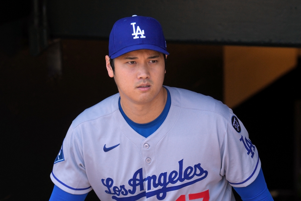 LA 다저스 오타니 쇼헤이가 13일(한국시간) 미국 캘리포니아주 샌프란시스코의 오라클파크에서 열린 2025 미국 메이저리그(MLB)에 선발 등판해 3이닝 1피안타 1볼넷 4탈삼진 무실점을 기록했다. 오타니의 시즌 평균자책점은 1.50에서 1.00으로 하락했다. Imagn Images 연합뉴스