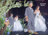 '김준호♥' 김지민, 돌아가신 父 대신 김대희 손잡고 버진로드…"왜 눈물이 나지" 개그맨 의리 [엑's 이슈]