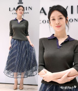 차주영 '골지티+샤스커트 입었을 뿐인데...고급美 폭발'