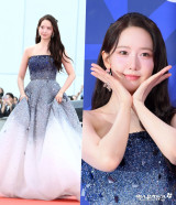 '융프로디테' 임윤아, 그라데이션 벨 드레스가 꽃사슴 미모에 착붙