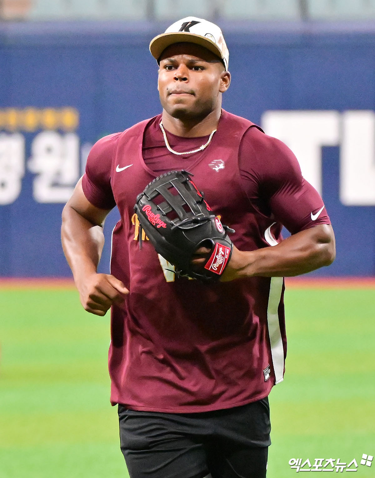 키움 히어로즈 스톤 개랫이 올해 정규시즌 경기를 앞두고 훈련에 임하고 있다. 엑스포츠뉴스 DB