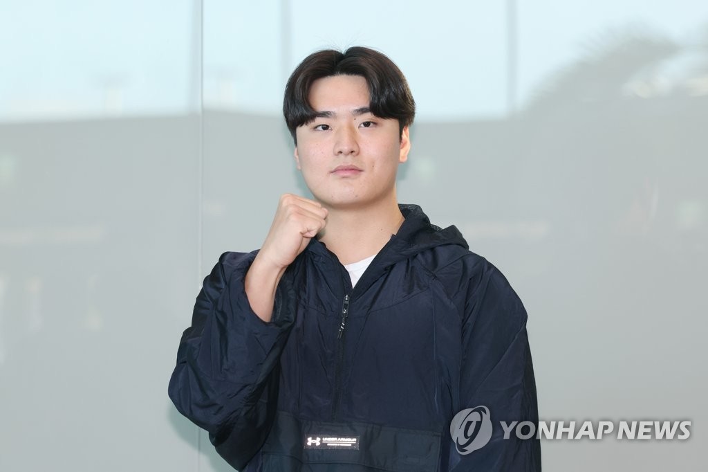 미국 메이저리그 마이애미 말린스 산하 마이너리그 루키리그 팀에서 뛰고 있는 심준석이 올해 극심한 슬럼프에 빠졌다. 사진 연합뉴스