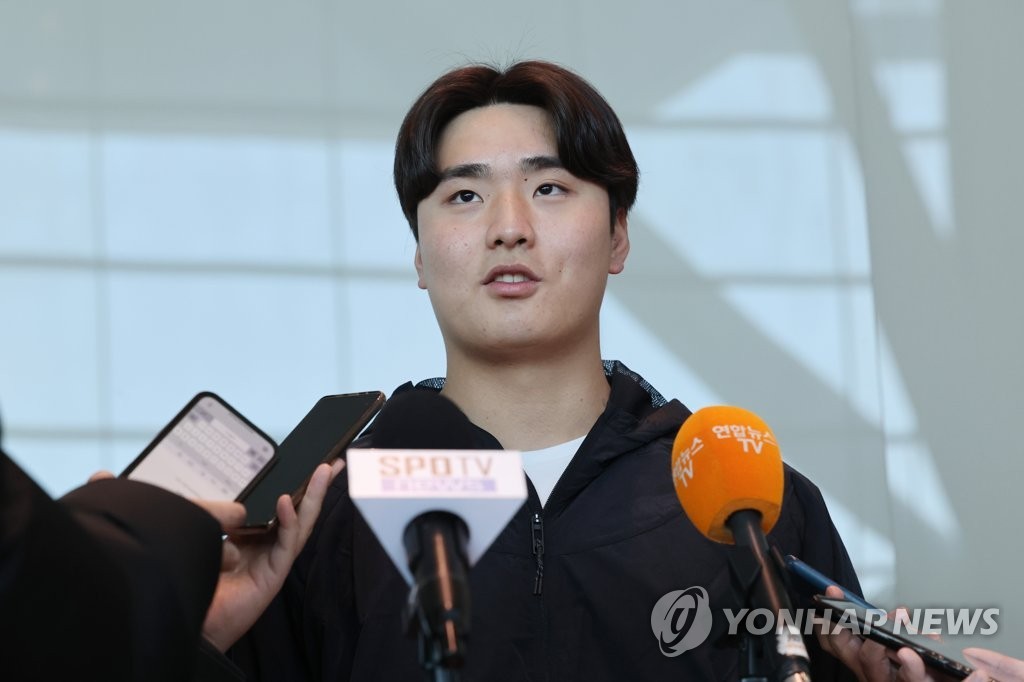 미국 메이저리그 마이애미 말린스 산하 마이너리그 루키리그 팀에서 뛰고 있는 심준석이 올해 극심한 슬럼프에 빠졌다. 사진 연합뉴스