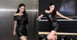 Shinsegae Heiress Annie Wows in Leather Mini Dress—Fans Say She Needs a Palace