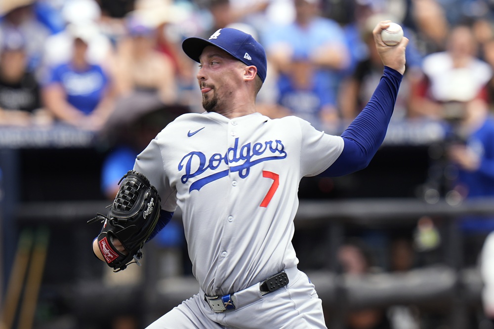 LA 다저스 블레이크 스넬. AP 연합뉴스