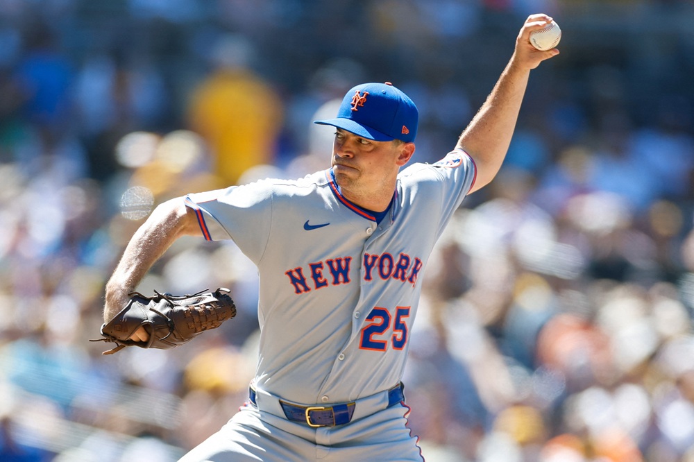 뉴욕 메츠 브룩스 레일리. REUTERS 연합뉴스