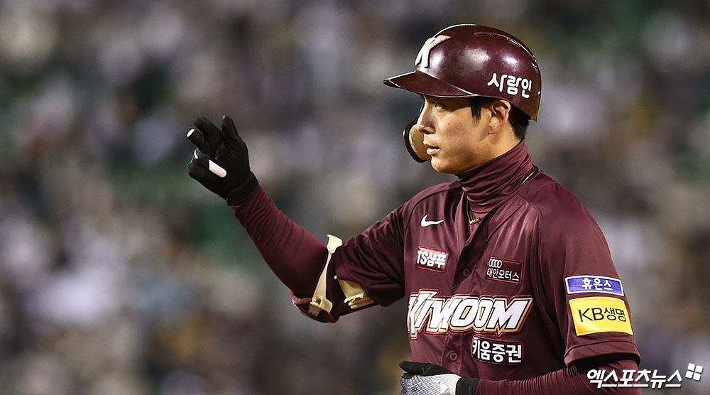 2019년 키움 히어로즈 소속이던 이정후의 모습. 엑스포츠뉴스 DB