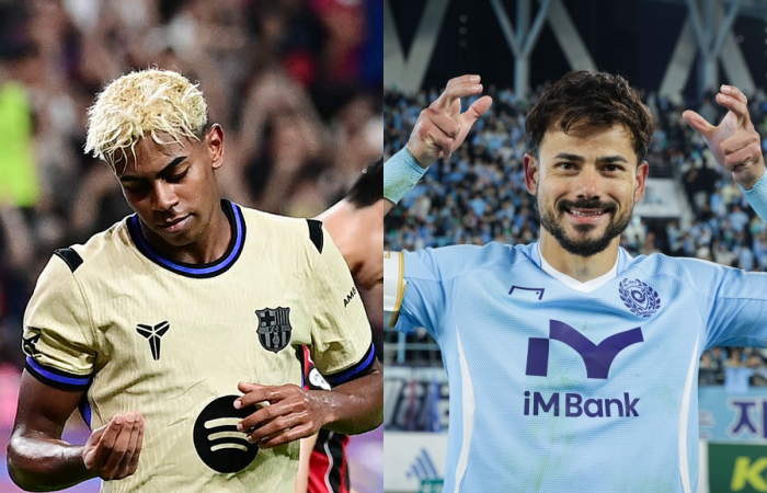 두 팀 모두 주전급 자원들을 선발에 내세운다. 바르셀로나는 세계 최고의 재능 라민 야말을, 대구FC는 세징야를 앞세워 승리를 노린다. 사진 엑스포츠뉴스DB, 한국프로축구연맹