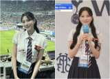 '손흥민 고별전' 빛낸 미모 女리포터=오하영 '화제'…"축구에 진심" [엑's 이슈] 