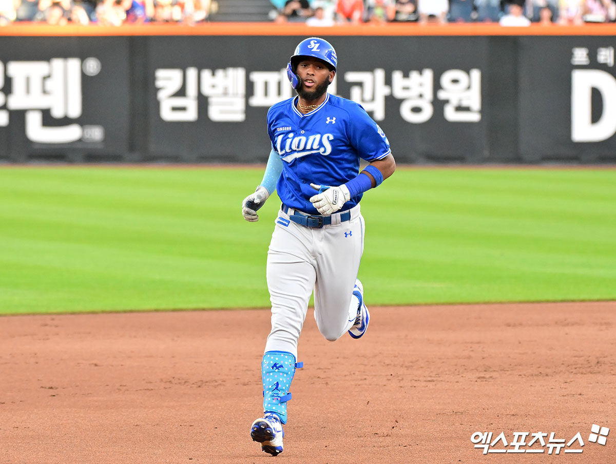 삼성 라이온즈 르윈 디아즈. 엑스포츠뉴스 DB