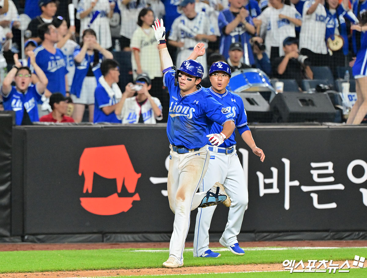 삼성 라이온즈 김영웅. 엑스포츠뉴스 DB
