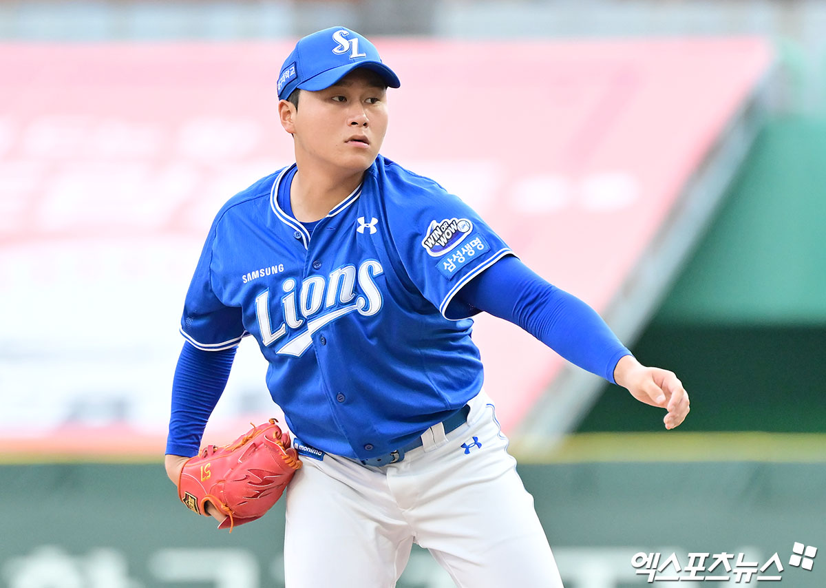 삼성 라이온즈 이승현. 인천, 김한준 기자