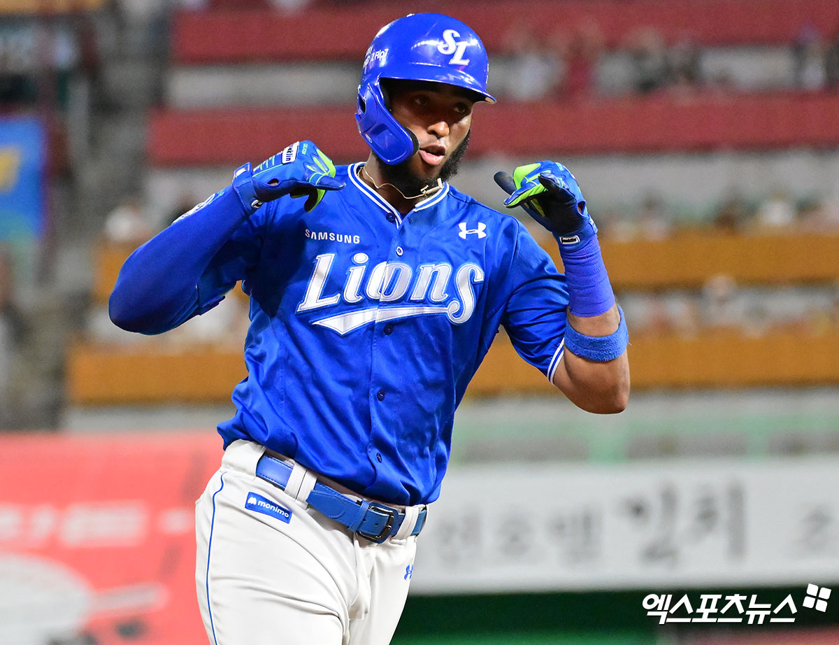 삼성 라이온즈 르윈 디아즈. 인천, 김한준 기자