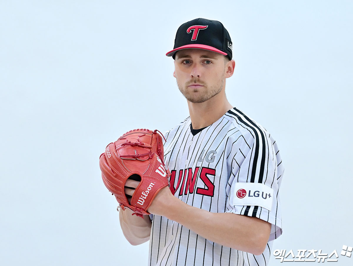 LG 트윈스 새 외국인 투수 앤더스 톨허스트가 12일 수원 KT 위즈전 선발 마운드에 올라 KBO리그 데뷔전을 치른다. 엑스포츠뉴스 DB