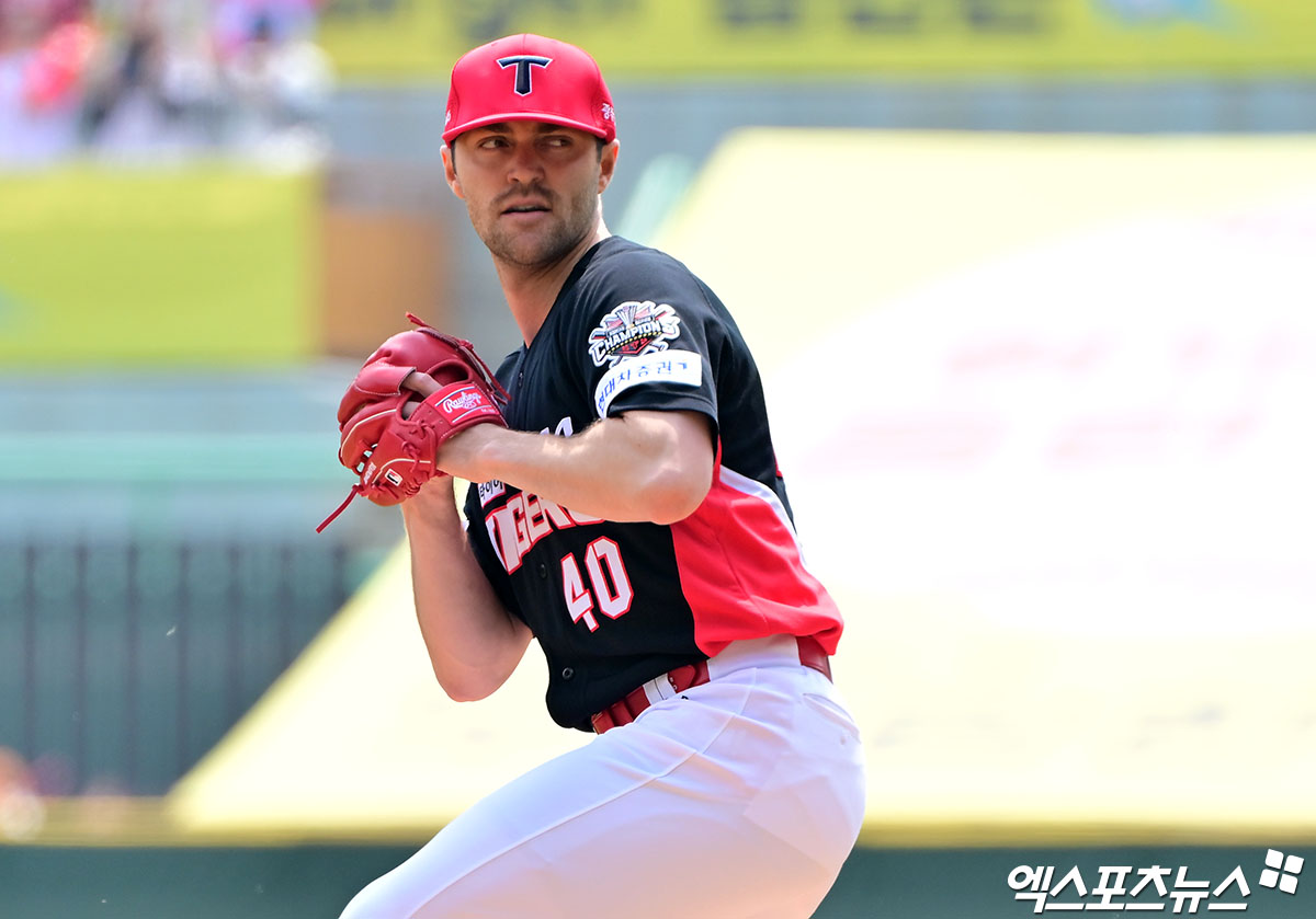 KIA 타이거즈 제임스 네일. 엑스포츠뉴스 DB