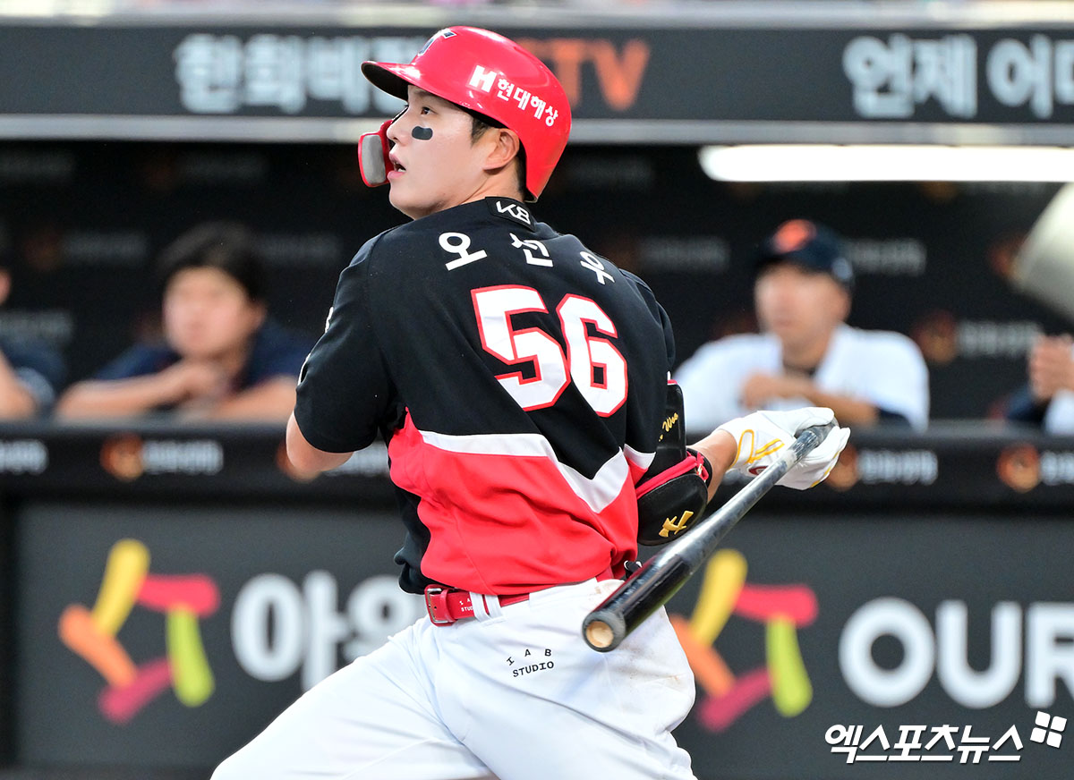KIA 타이거즈 오선우. 엑스포츠뉴스 DB