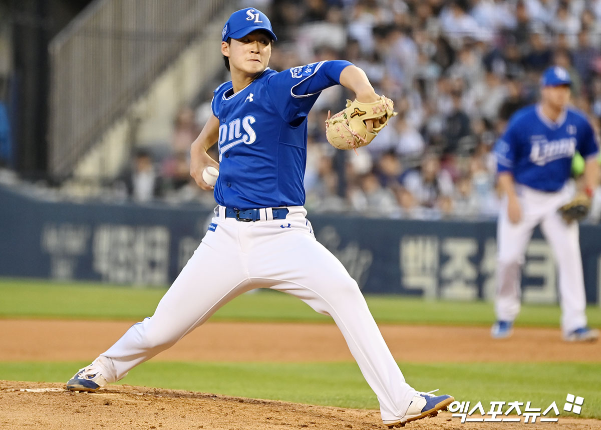 삼성 라이온즈 이호성. 엑스포츠뉴스 DB