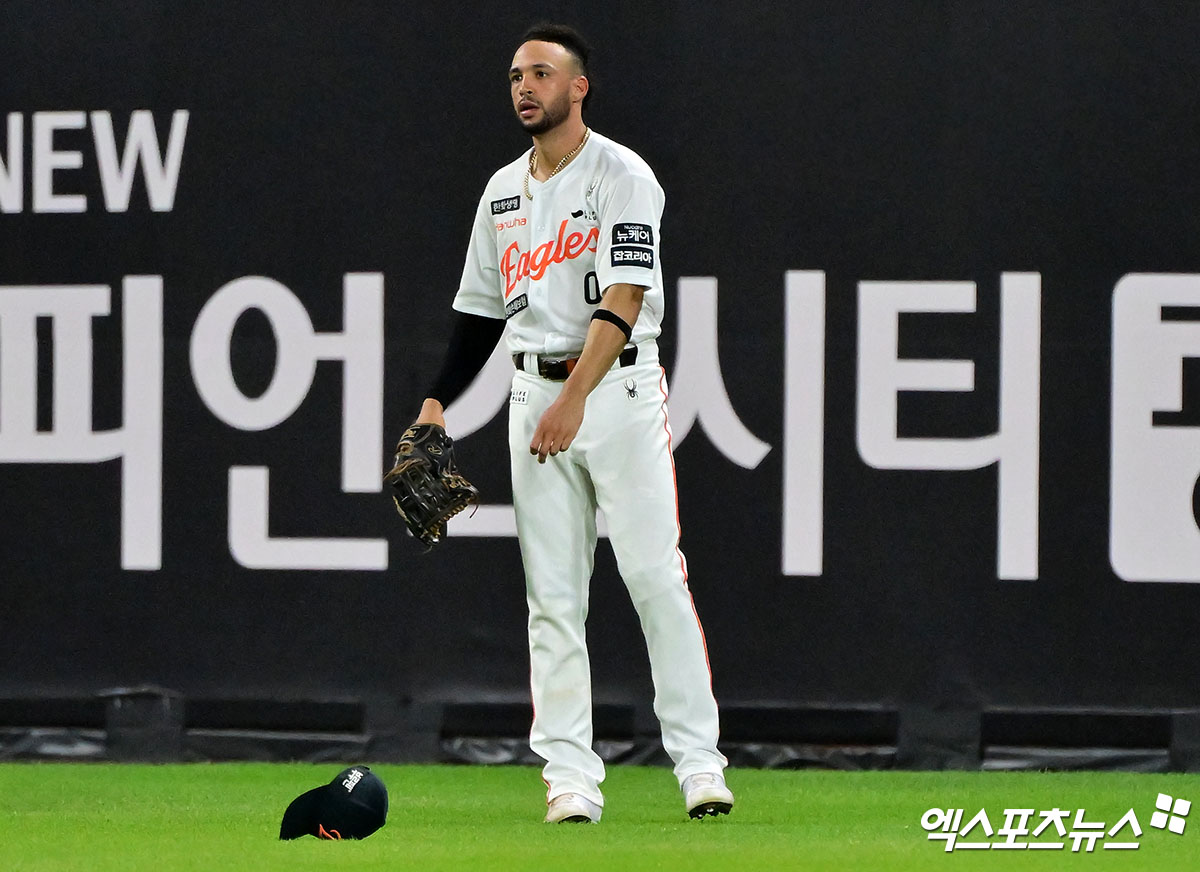 호수비 후 아쉬움