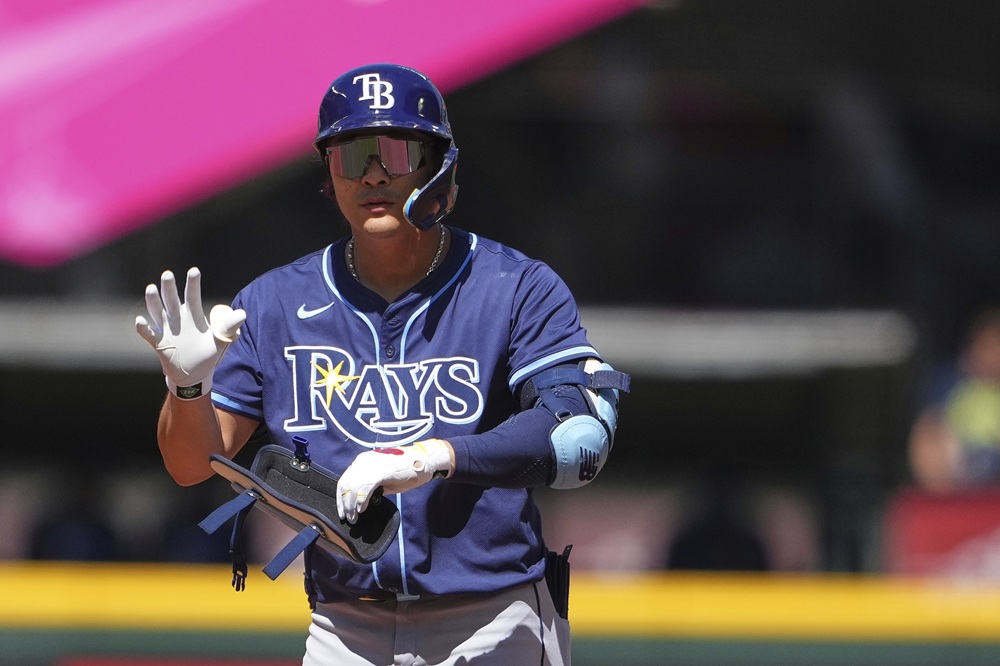 탬파베이 레이스 김하성이 14일(한국시간) 미국 캘리포니아주 새크라멘토 서터 헬스 파크에서 열린 2025 메이저리그(MLB) 애슬레틱스와 원정경기에 8번타자 겸 유격수로 선발 출전해 자신의 시즌 3호 2루타 포함 3타수 2안타 1사구를 기록했다. 연합뉴스