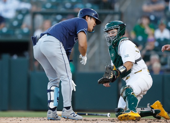 탬파베이 레이스 김하성이 14일(한국시간) 미국 캘리포니아주 새크라멘토 서터 헬스 파크에서 열린 2025 메이저리그(MLB) 애슬레틱스와 원정경기에 8번타자 겸 유격수로 선발 출전해 자신의 시즌 3호 2루타 포함 3타수 2안타 1사구를 기록했다. 연합뉴스