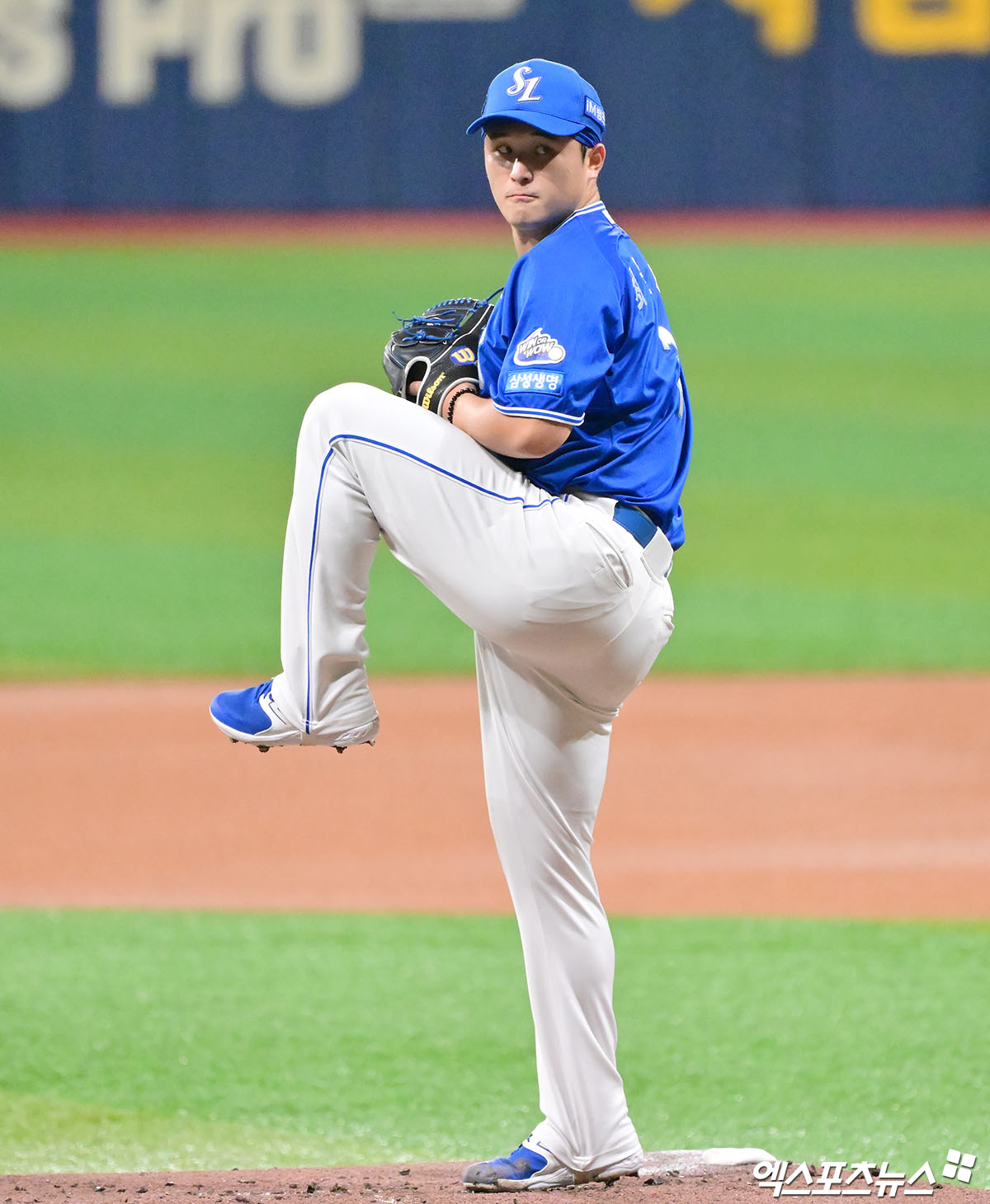 삼성 라이온즈 선발투수 최원태가 올해 정규시즌 경기에 등판해 투구하고 있다. 엑스포츠뉴스 DB