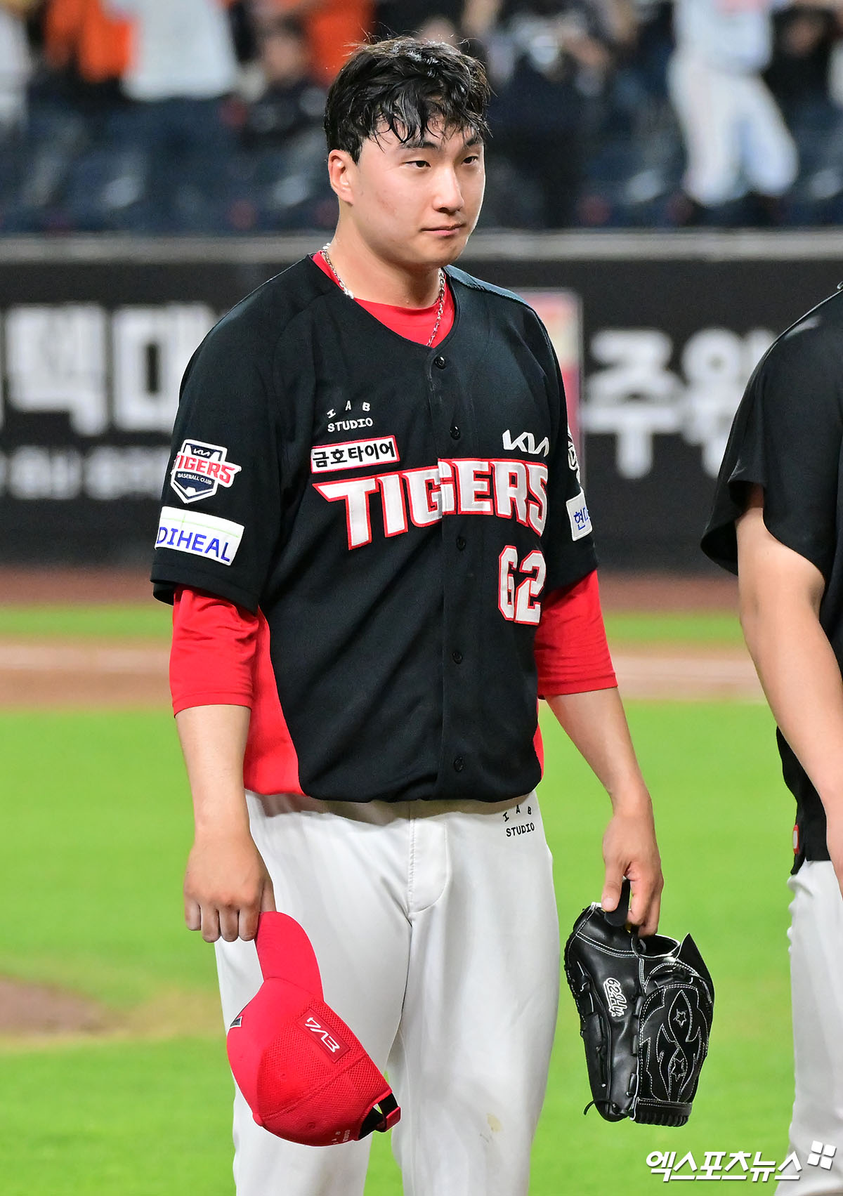 10일 오후 대전 한화생명 볼파크에서 열린 '2025 신한 SOL Bank KBO리그' KIA 타이거즈와 한화 이글스의 경기, 한화가 문현빈의 끝내기 안타에 힘입어 KIA에 3:2 역전승을 거두며 6연승을 기록했다.  경기종료 후 KIA 정해영이 아쉬워하고 있다. 엑스포츠뉴스 DB