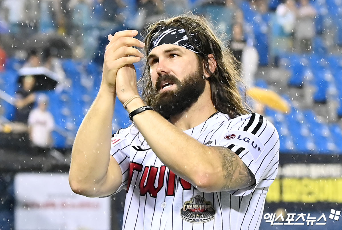 2019시즌부터 2024시즌까지 LG 트윈스에서 활약했던 외국인 투수 케이시 켈리. 사진 엑스포츠뉴스 DB