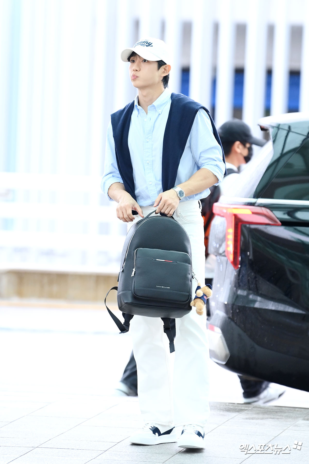 정해인 '자연스럽게 나온 귀여움, 입 삐쭉'