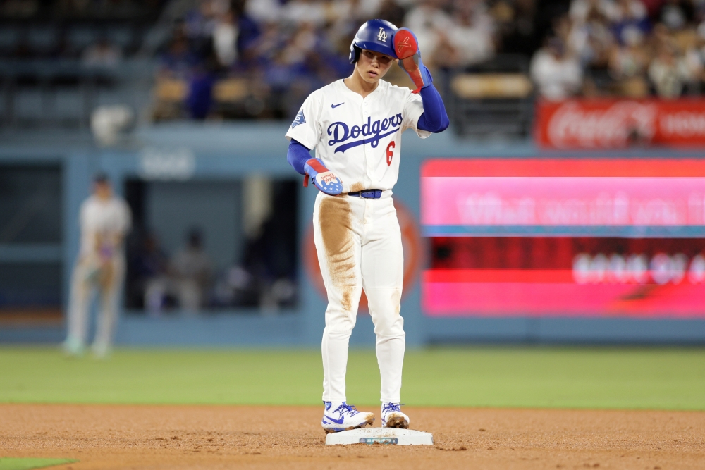미국 메이저리그 LA 다저스의 김혜성이 9월 13일 샌프란시스코 자이언츠와 원정 경기 선발 라인업에서 제외됐다. 사진 연합뉴스