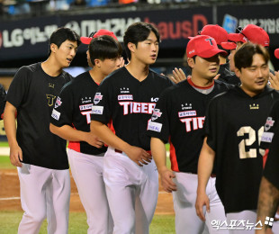 이의리 ‘시즌 첫 승 달성’[포토]