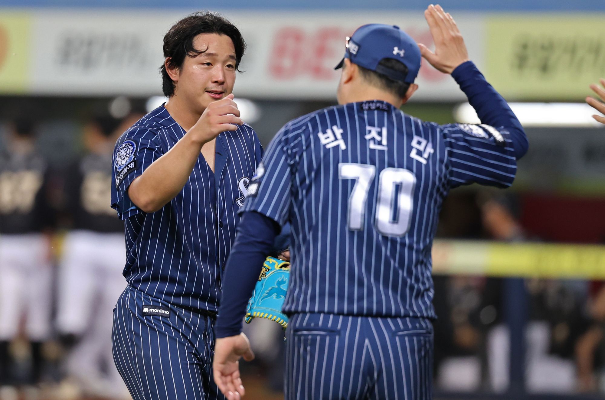 삼성 라이온즈 양창섭이 14일 대구 삼성라이온즈파크에서 열린 2025 신한 SOL Bank KBO리그 KT 위즈와 홈경기에 팀의 두 번째 투수로 구원 등판, 6⅔이닝 무피안타 1사구 5탈삼진 무실점을 기록하고 승리투수가 됐다. 삼성 라이온즈