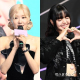 美 시상식 수놓은 로제·리사…월드투어 중에도 클라쓰 입증하는 블랙핑크 [엑's 이슈]