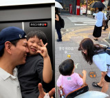 '홍현희♥' 제이쓴, 子와 둘만의 여행 중이었는데…결국 따라옴