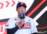 마산용마고 김주오 '두산 1라운드 지명은 생각도 못했습니다'[포토]