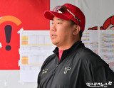 '3연패→5위와 4.5G 차' 안 풀리는 KIA...이범호 감독 무기력하게 준비하고 있진 않아 [광주 현장] 