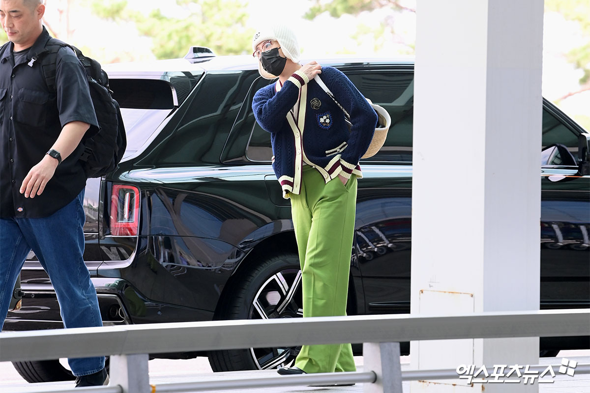 지드래곤 '최고급 SUV타고 등장'