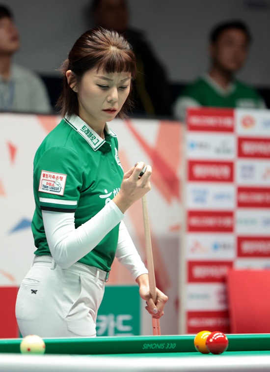 하나카드 김가영. PBA