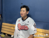 많이 위축돼 있었다 10년 차 유망주의 고백…'제발, 제발' 간절함이 '생애 첫 끝내기' 만들었다 [잠실 인터뷰]