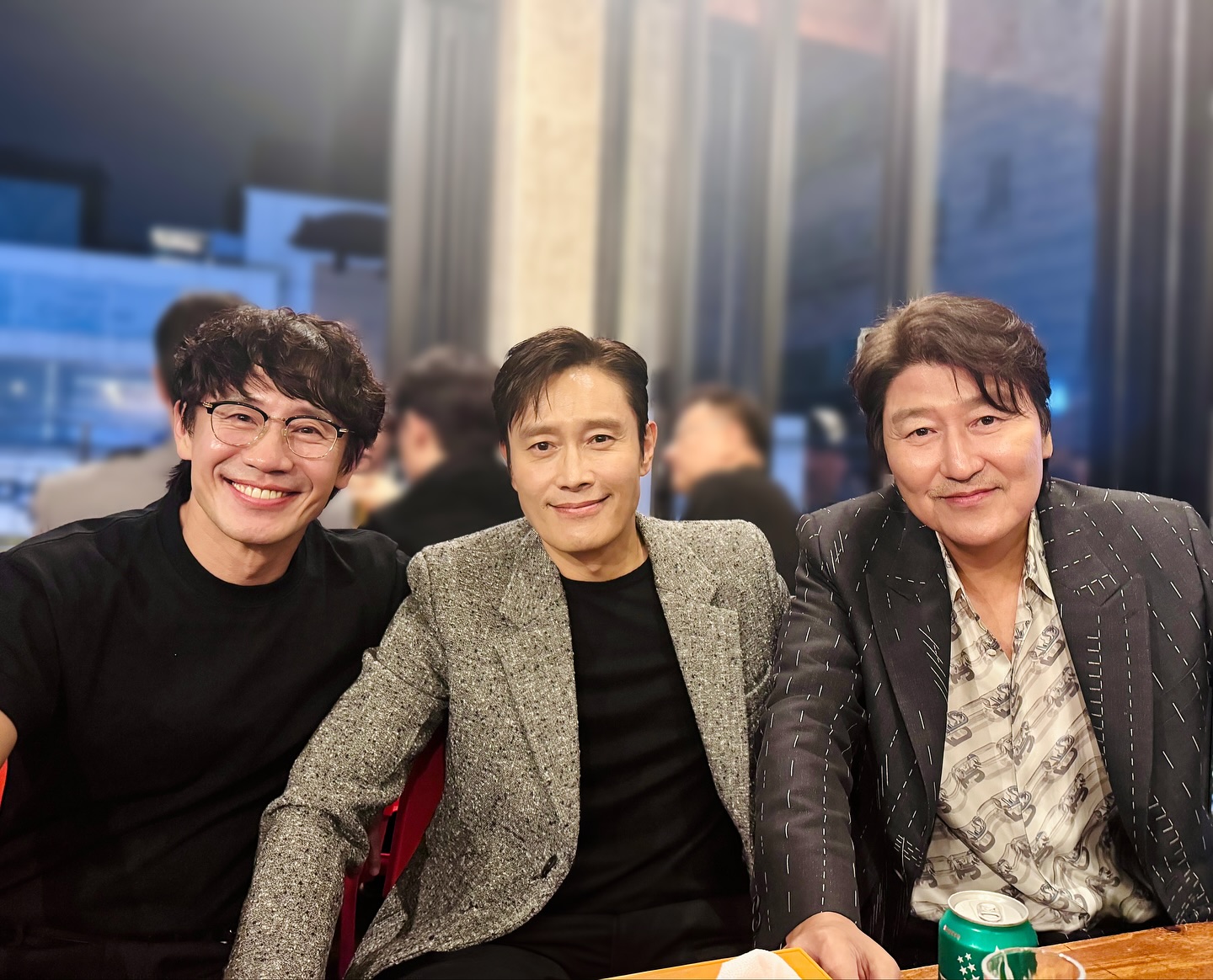 송강호, 신하균과 만난 이병헌