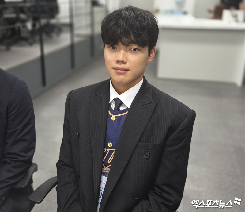 2026 KBO 신인드래프트에서 KT 위즈에 지명된 임상우. 사진 엑스포츠뉴스