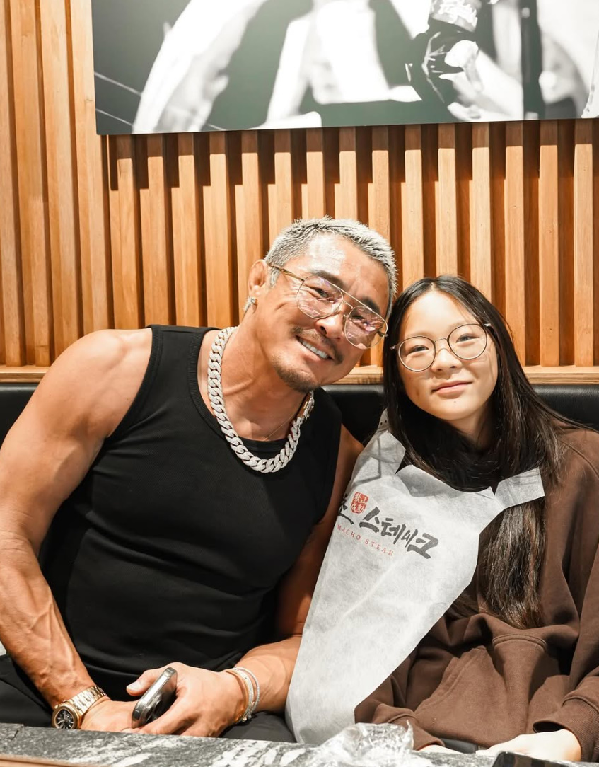 추성훈과 추성훈 딸 추사랑