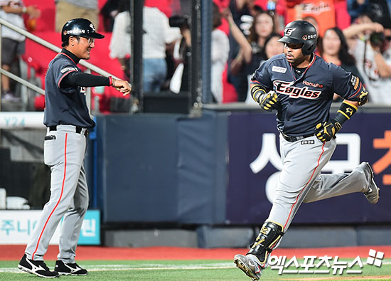 2016~2017년 KBO리그 한화 이글스에서 뛰었던 도미니카공화국 출신 외국인 타자 윌린 로사리오. 사진 엑스포츠뉴스 DB