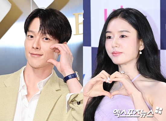 장기용(왼), 안은진(오)