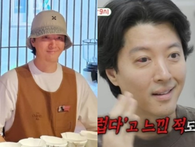 이동건 카페 인스타그램, '미운 우리 새끼' 방송 화면