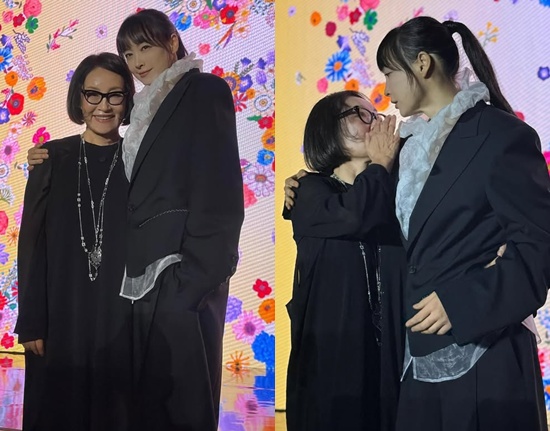 디자이너 지춘희와 배우 이나영