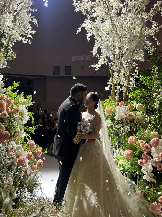 인도 출신 방송인 럭키의 결혼식 장면이 공개된다. 사진=TV조선